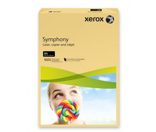 Xerox Symphony 160g A4 közép vajszín 250db