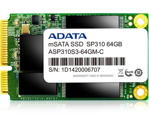 Adata Premier Pro SP310 mSATA 6Gb/s 64GB