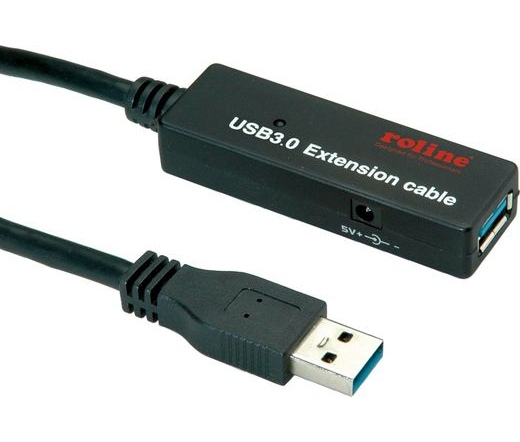 Roline USB 3.1 Gen1 A aktív hosszabbító 10m