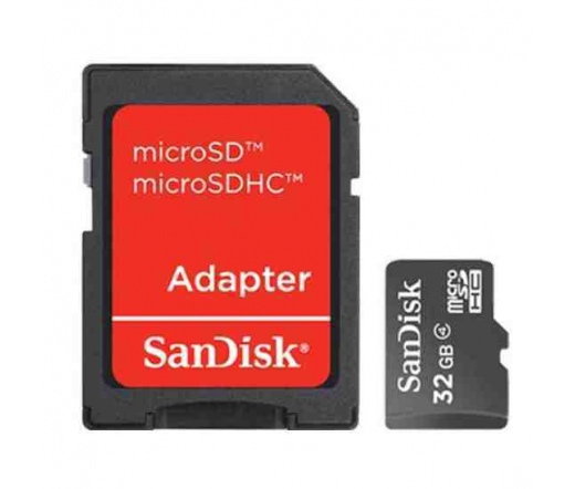 SanDisk Ultra microSDHC 32GB CL10 + Adapter