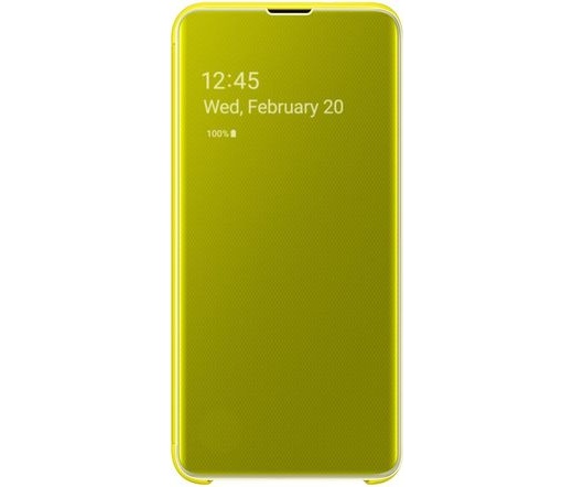 Samsung Galaxy S10e Clear View tok sárga