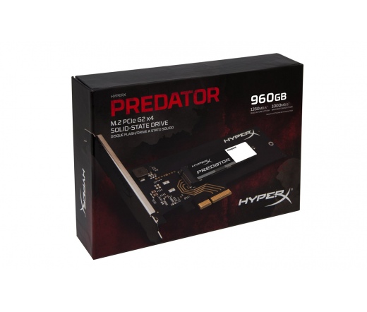 Kingston HyperX Predator M.2 960GB Beépítő adapter