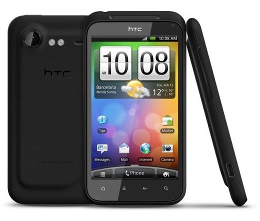 HTC Incredible S Fekete