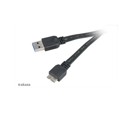 Akasa USB Type-A 3.0 - micro USB 3.0 Type-B kábel
