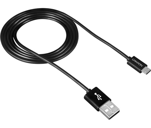 Canyon micro USB - USB 2.0 1m fekete