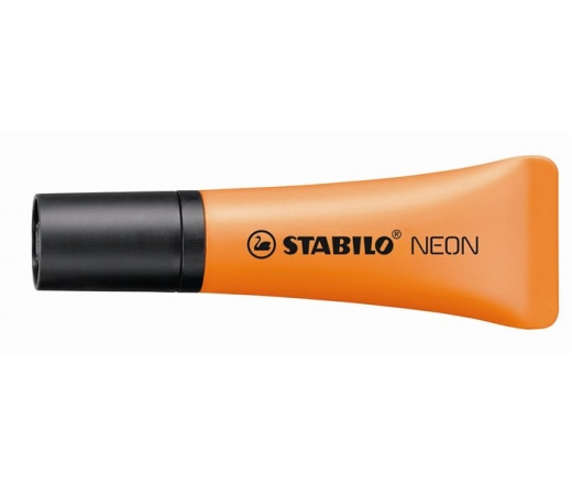 Stabilo Szövegkiemelő, 2-5 mm, "Neon",narancssárga