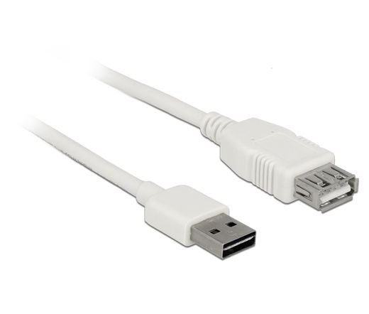 Delock EASY-USB 2.0 A apa > anya 3m fehér