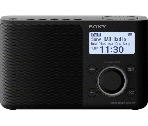 Sony XDR-S61D DAB/DAB+ fekete