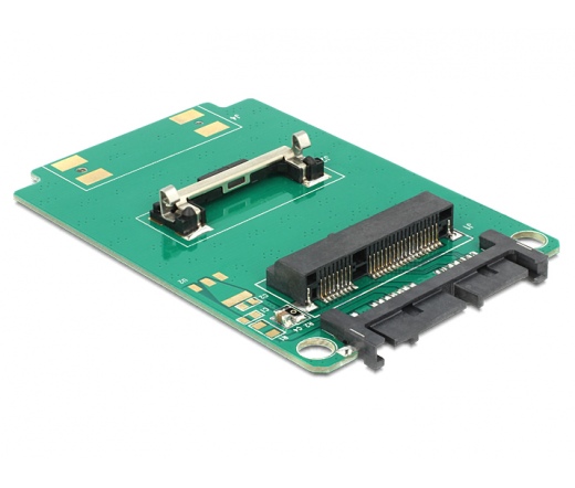Delock Converter Micro SATA 16 Pin > mSATA half si