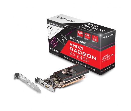 Sapphire Pulse Radeon RX 6400 4GB GDDR6