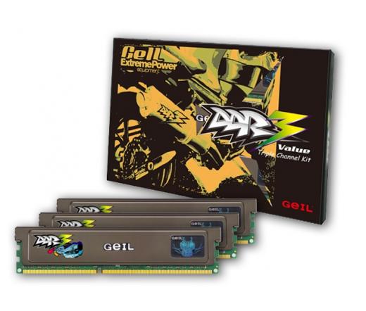 Geil Value Kit3 DDR3 PC12800 1600MHz 3GB 8 asztali