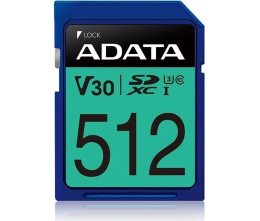 Adata Premier Pro SDXC U3 V30 100/80 512GB
