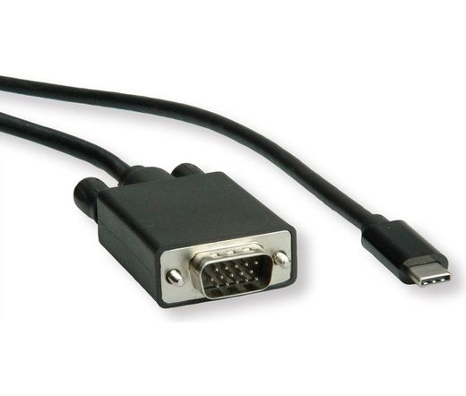 Roline USB Type-C > VGA 2m