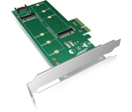 Icy Box M.2 SSD - SATA3/PCIe x4 átalakító