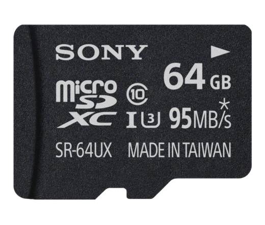 Sony 64GB Micro SDHC Card UHS-I