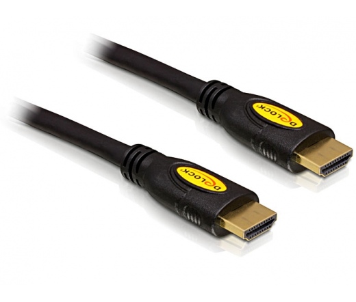 Delock  HDMI Ethernet kábel - A apa/apa 3m