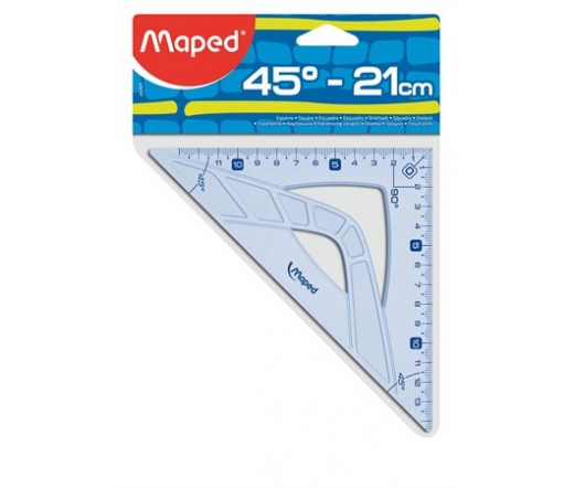 Maped "Graphic" Háromszög vonalzó 45° 21 cm