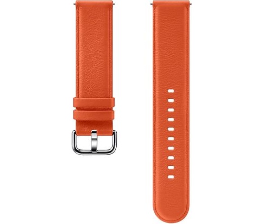 Samsung Galaxy Watch Active2 bőrszíj narancs
