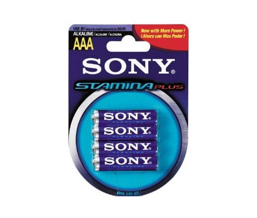 Sony Stamina Plus alkaline elem AAA 4db