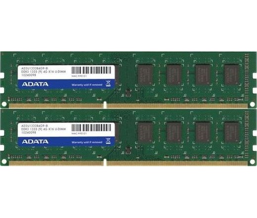 Adata DDR3 1333MHz Kit2 CL9 16GB