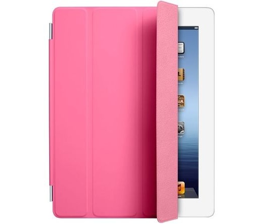 Apple iPad Smart Cover poliuretán rózsaszín