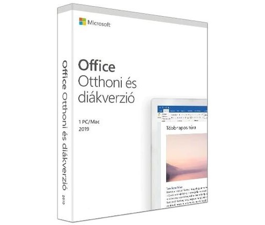 Microsoft Office 2019 Otthoni és diákverzió