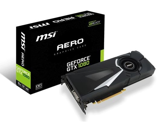 MSI GeForce GTX 1080 Aero 8G OC