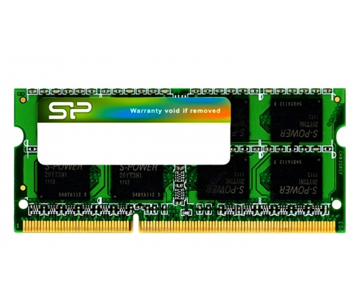 Bontott Silicon Power 8GB 1600MHz DDR3 SO-DIMM