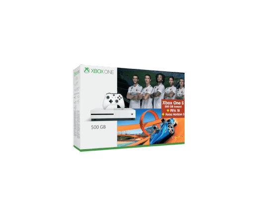 Xbox One S 500GB Forza Horizon3 + Fifa 18