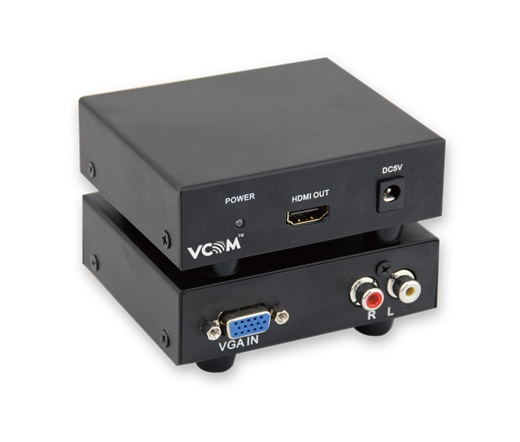 Vcom Átalakító VGA - HDMI Audio Támogatással