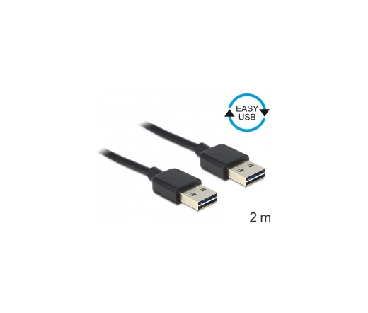 Delock Easy USB 2.0-A apa / apa 2m