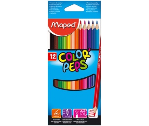 Maped Color Peps 12 színű ceruzakészlet