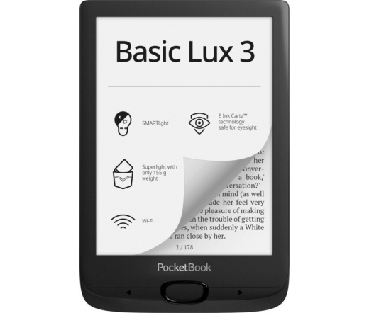 Pocketbook Basic Lux 3 Fekete