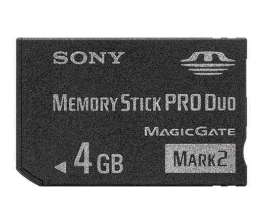 Sony Memory Stick Pro Duo HX 4GB