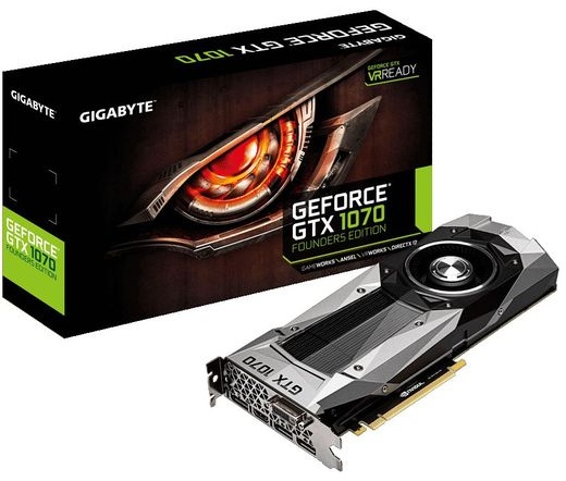 Gigabyte GeForce GTX 1070 Founders Edition