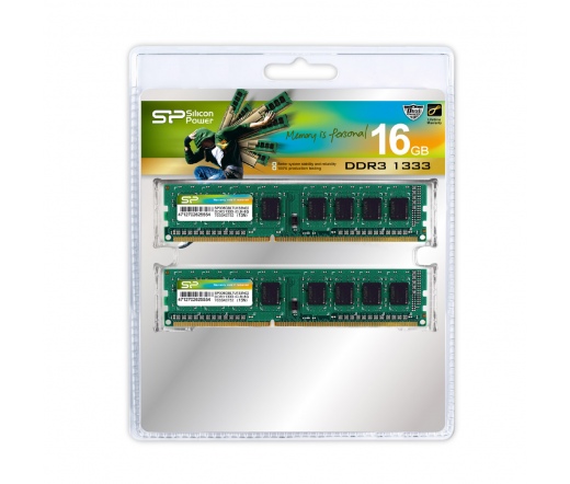 Silicon Power DDR3 PC10600 1333MHz 16GB Kit2
