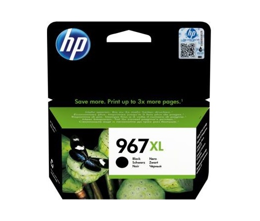 HP 967XL nagy kapacitású fekete