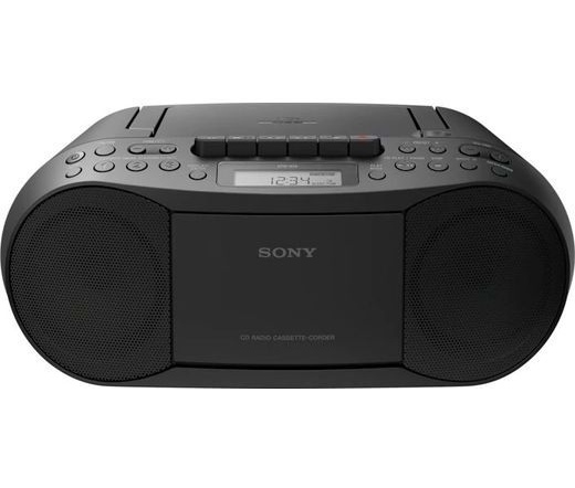 Sony CFD-S70 CD-lejátszó/kazettás magnó fekete