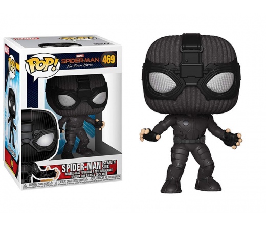 POP Spider-Man Far From Home Stealth Suit Figura