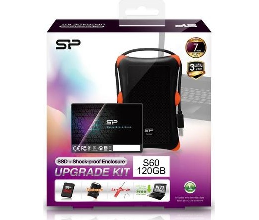 Silicon Power Slim S60 120GB upgrade kit