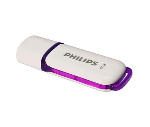 Philips Snow 64GB fehér-lila