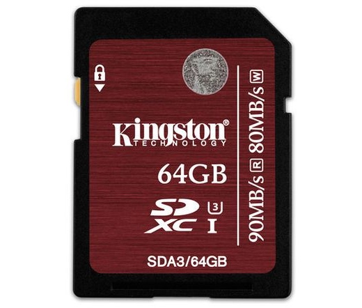 Kingston SDXC UHS-I U3 64GB
