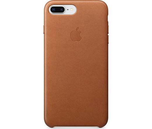 Apple iPhone 7/8 Plus bőrtok vörösesbarna