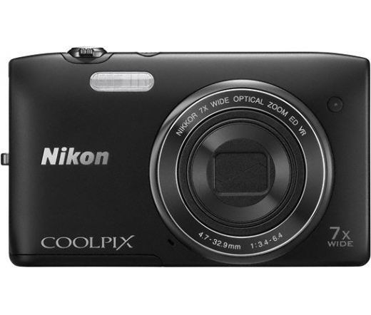 Nikon COOLPIX S3500 Fekete