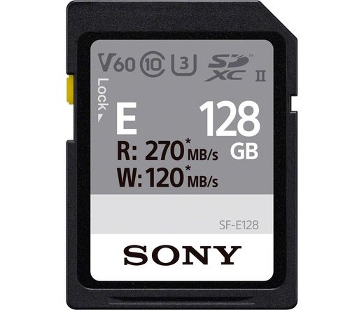 Sony SF-E UHS-II U3 V60 SD 128GB