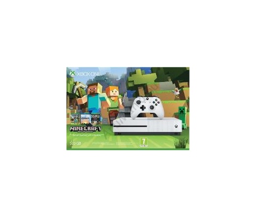 Microsoft Xbox One S 500GB + Minecraf