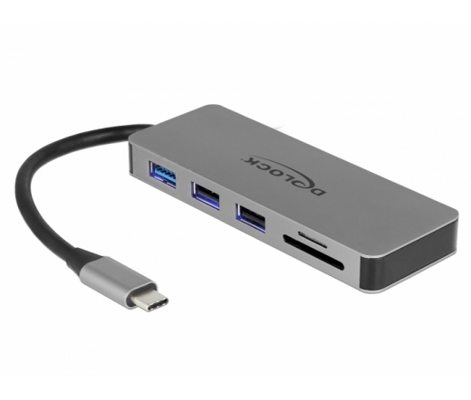 Delock USB Type-C > 4K HDMI / hub / SD / PD 2.0