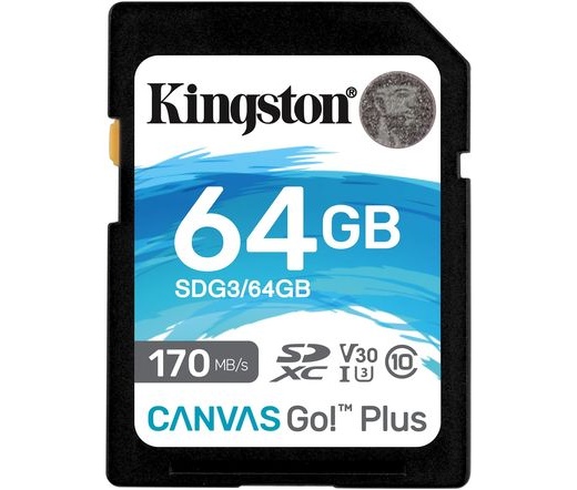Kingston Canvas Go! Plus SDXC 64GB