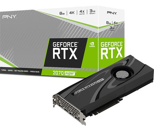 PNY GeForce RTX 2070 Super 8GB Blower Design