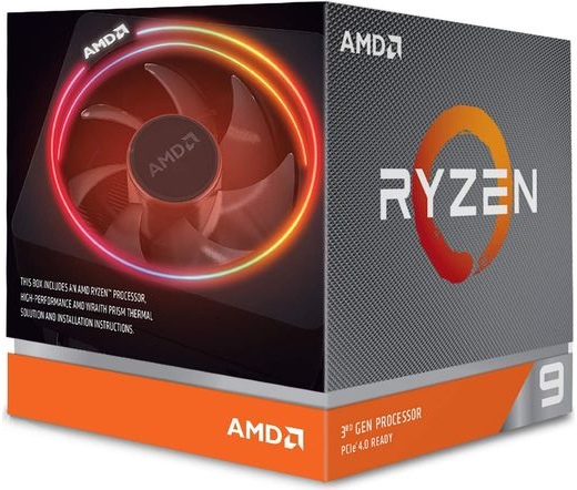 AMD Ryzen 9 3900X (Wraith Prism RGB hűtővel)